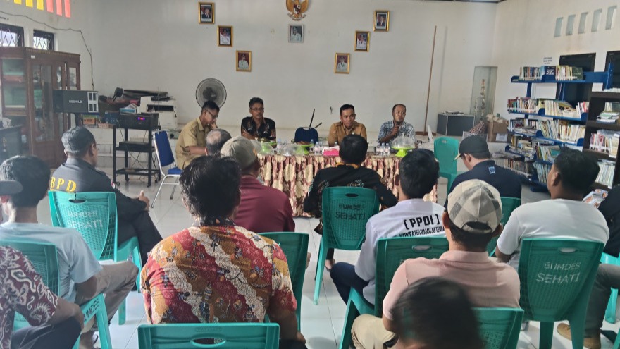 Rapat Musdes Pembentukan Tim Penyusun RKPDes tahun 2026 Desa Tobadak Mamuju Tengah